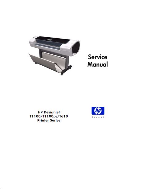 hp designjet t610 ink pdf manual